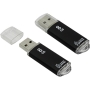 USB флэш-диск  8GB Smart Buy  V-Cut Black